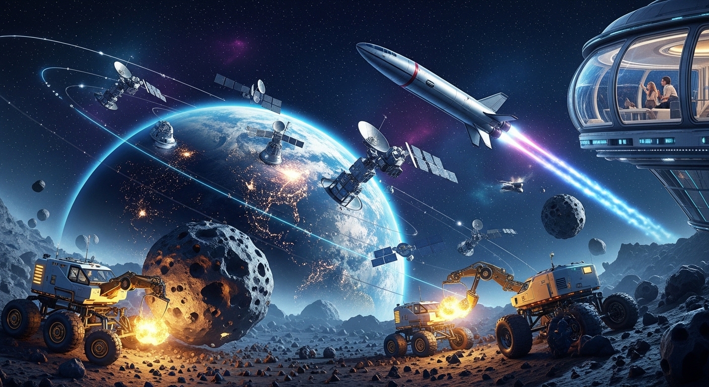 Yeni Nesil Uzay Ekonomisi: Gökyüzündeki Trilyon Dolarlık Fırsat1