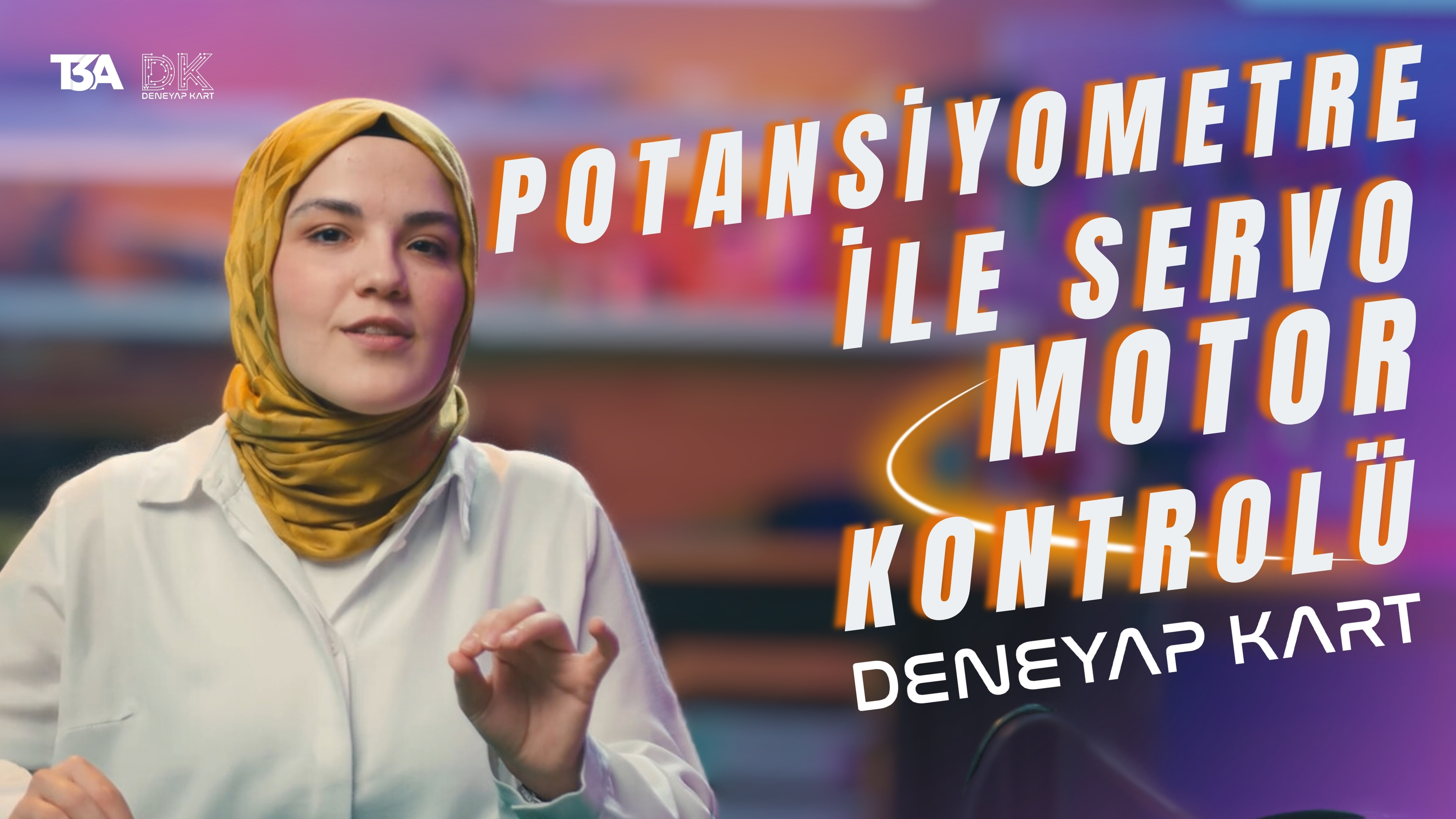 Potansiyometre ile Servo Kontrolü