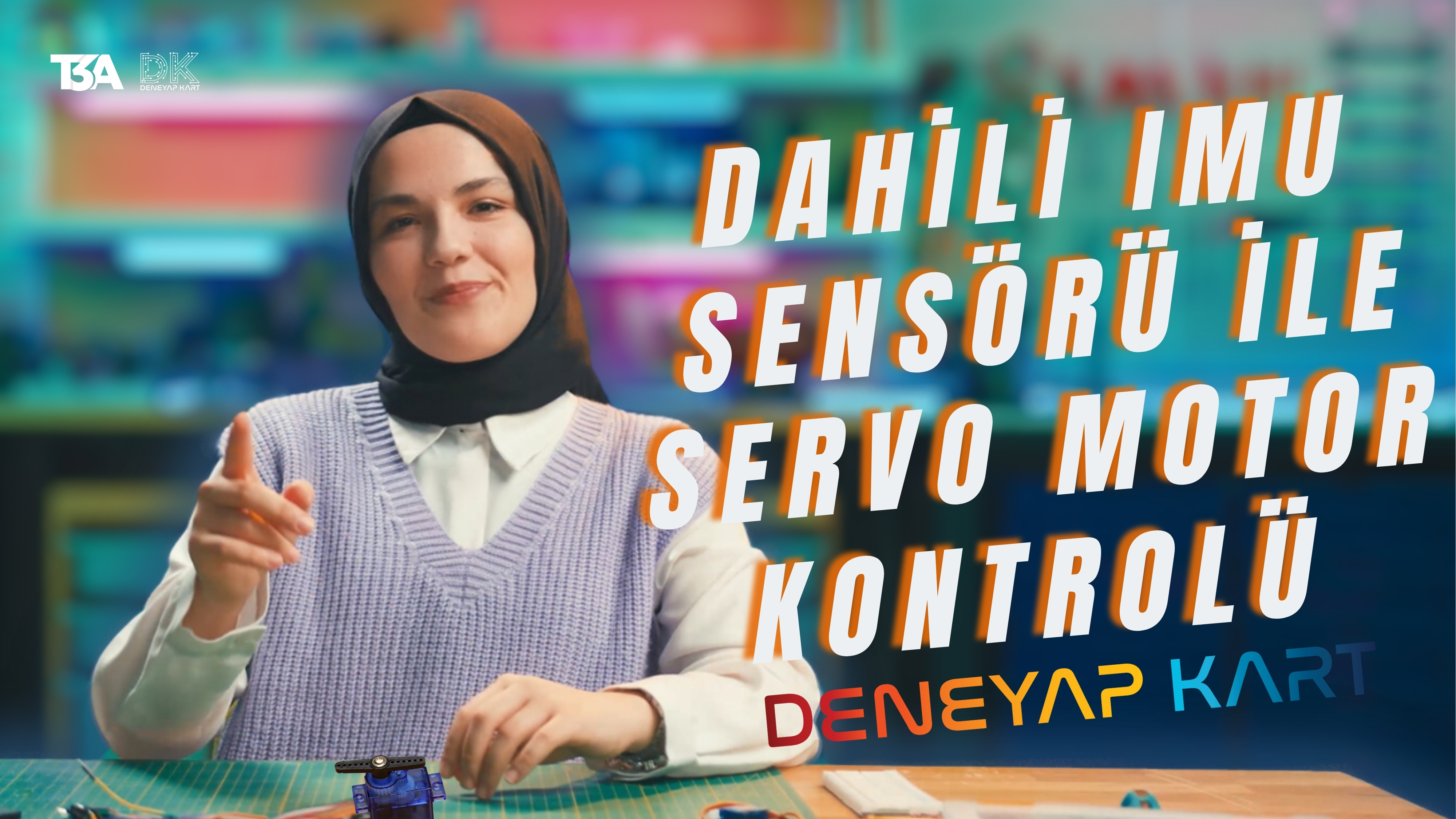 Dahili IMU Sensörü ile Servo Motor Kontrolü