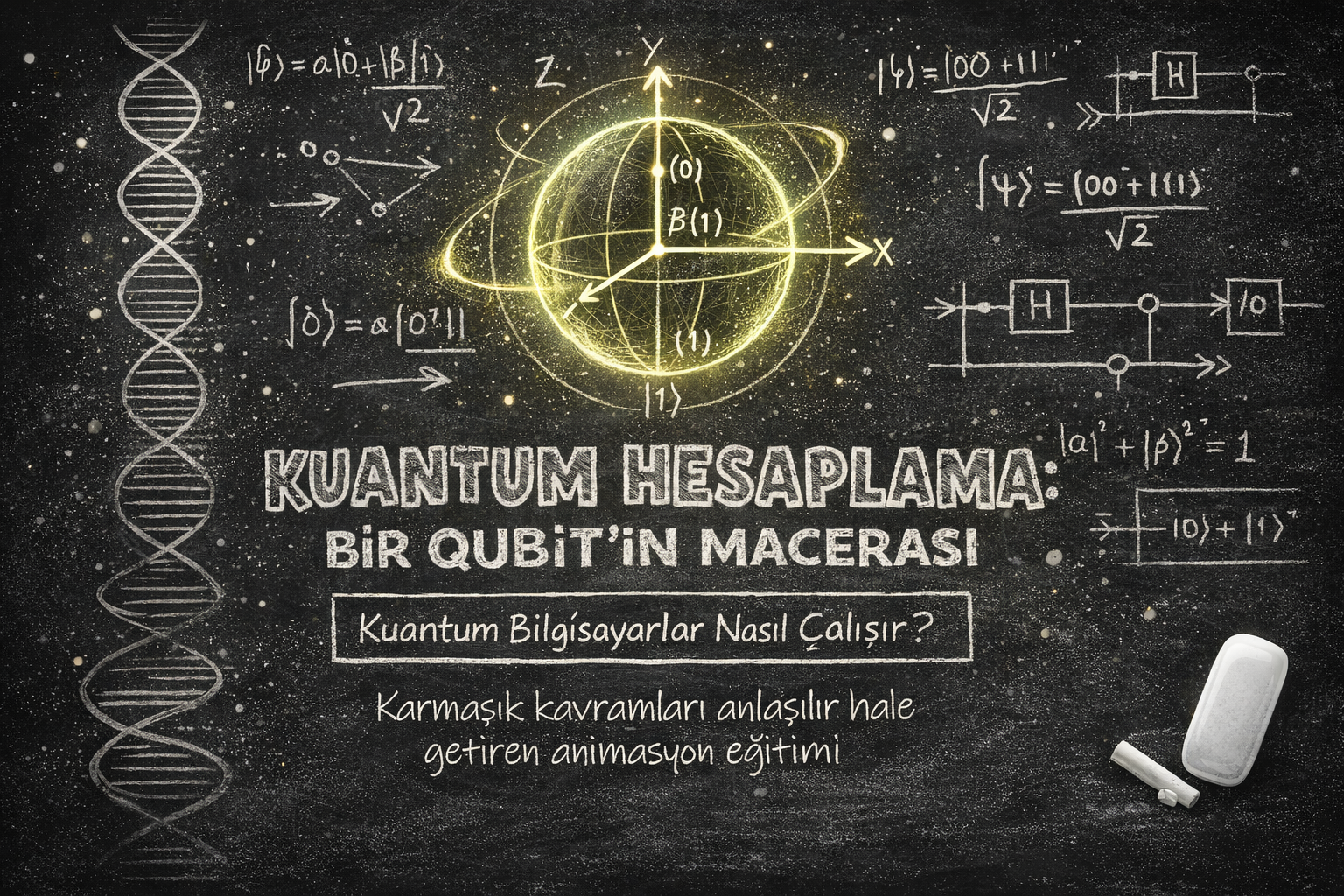 Kuantum Hesaplama: Bir Qubit'in Macerası